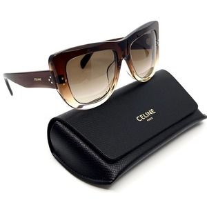 NEW!!! CELINE Sunglasses CL40157U 50F Brown Authentic!